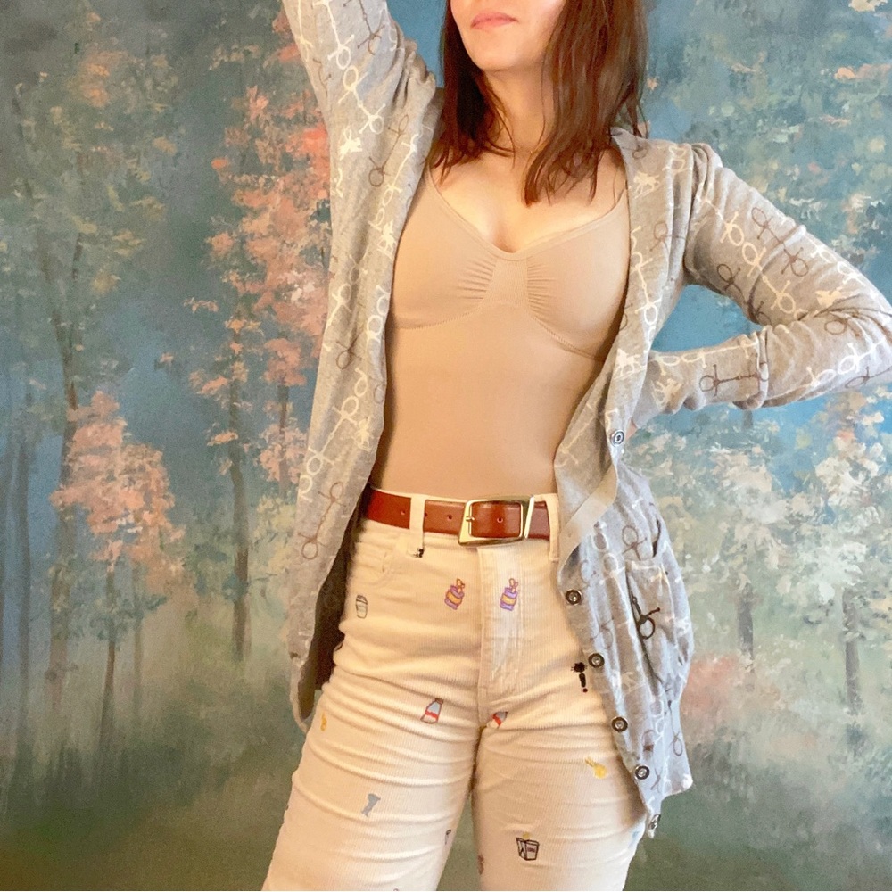 Charlotte Tarantola - Equestrian cardigan, size small